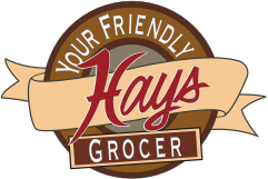 A logo of Hays Supermarket
